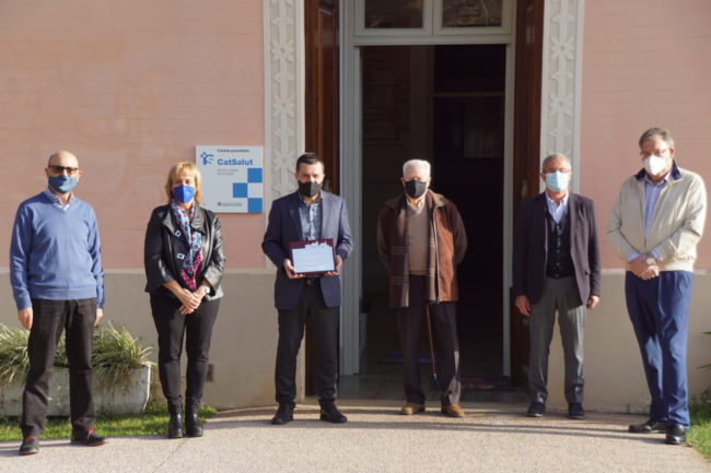 Foto grup Homenatge al Dr. Joan Cruells