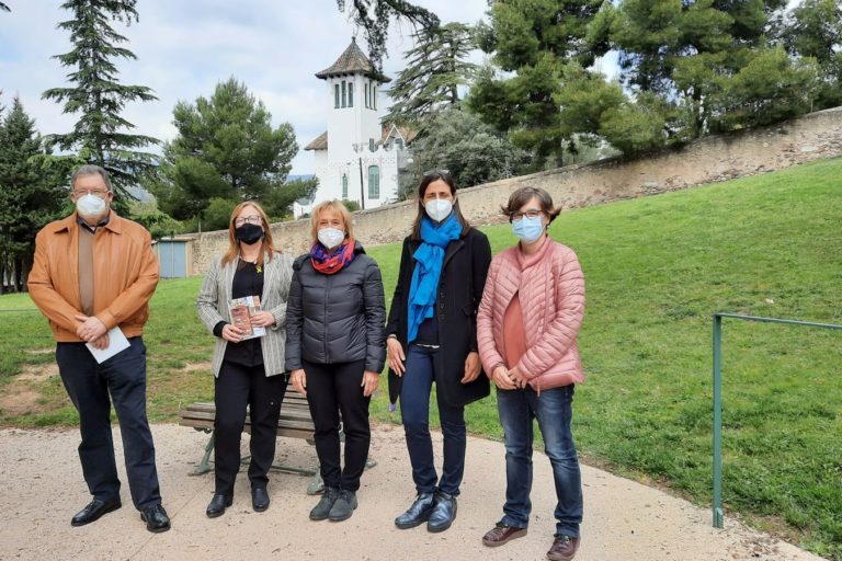 Visita de l'alcaldessa de la Garriga a les nostres instal·lacions.